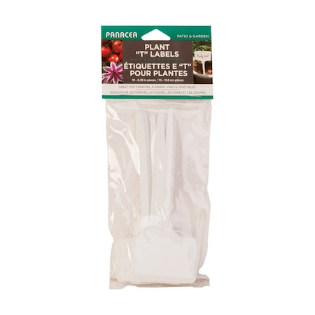 Panacea Panacea 6 in. H X 2.25 inch ft. W White Plastic Plant Label 86843A